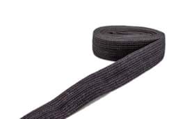 Zeige Details für 3m Elastisches Schrägband - Polyamid - 20mm breit - dunkelgrau Bild von 3m Elastisches Schrägband - Polyamid - 20mm breit - dunkelgrau
