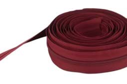 Zeige Details für 5m Reißverschluss, 3mm Schiene, Farbe: Bordeaux Bild von 5m Reißverschluss, 3mm Schiene, Farbe: Bordeaux