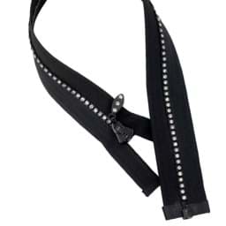 Zeige Details für Strass-Reißverschluss teilbar - 60cm lang - Schwarz - 1 Stück Bild von Strass-Reißverschluss teilbar - 60cm lang - Schwarz - 1 Stück
