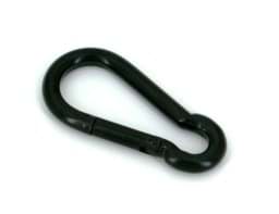 Zeige Details für Feuerwehrkarabiner - 60 x 6mm - schwarz - 1 Stück Bild von Feuerwehrkarabiner - 60 x 6mm - schwarz - 1 Stück