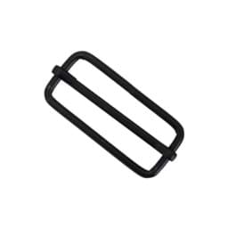 Zeige Details für Regulator / Schieber aus Stahl - für 40mm Gurtband - schwarz - 1 Stück Bild von Regulator / Schieber aus Stahl - für 40mm Gurtband - schwarz - 1 Stück