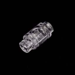 Zeige Details für Kordelstopper - Zylinderform für 5mm Schnuere - transparent - 10 Stueck Bild von Kordelstopper - Zylinderform für 5mm Schnuere - transparent - 10 Stueck