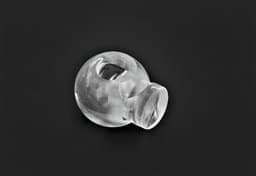 Zeige Details für 15mm Kordelstopper - 4mm Durchlass - Kugelform - transparent - 1 Loch - 100 Stück Bild von 15mm Kordelstopper - 4mm Durchlass - Kugelform - transparent - 1 Loch - 100 Stück
