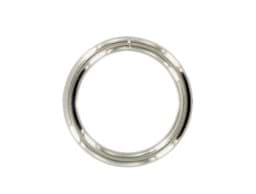 Zeige Details für 18mm Rundring (Innenmaß) - Stahl vernickelt - 10 Stück Bild von 18mm Rundring (Innenmaß) - Stahl vernickelt - 10 Stück