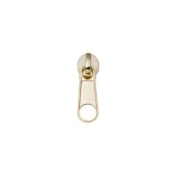 Zeige Details für Zipper für 5mm Reißverschluesse - Farbe: Goldfarben - 10 Stück Bild von Zipper für 5mm Reißverschluesse - Farbe: Goldfarben - 10 Stück