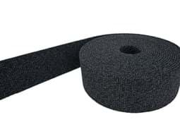 Zeige Details für 50m Gürtelband / Taschenband - 40mm breit - Anthrazit melange Bild von 50m Gürtelband / Taschenband - 40mm breit - Anthrazit melange