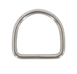Zeige Details für D-Ring aus V4A Edelstahl - 40 x 37 x  6mm - 1 Stück Bild von D-Ring aus V4A Edelstahl - 40 x 37 x  6mm - 1 Stück