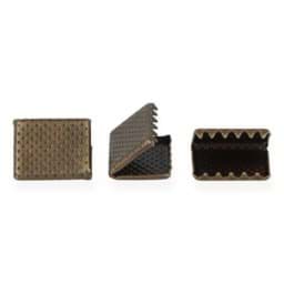 Zeige Details für Metallenden für Flachkordel / Gurtband - 15mm breit - antik - 10 Stück Bild von Metallenden für Flachkordel / Gurtband - 15mm breit - antik - 10 Stück