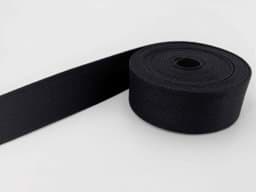 Zeige Details für 5m Gürtelband / Taschenband - 40mm breit - Fischgrät schwarz uni 1 Bild von 5m Gürtelband / Taschenband - 40mm breit - Fischgrät schwarz uni 1