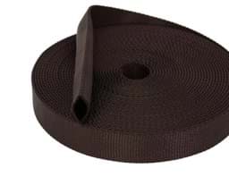 Zeige Details für 50m Schlauchgurt / Schlauchband - Polyamid - 25mm breit - dunkelbraun Bild von 50m Schlauchgurt / Schlauchband - Polyamid - 25mm breit - dunkelbraun