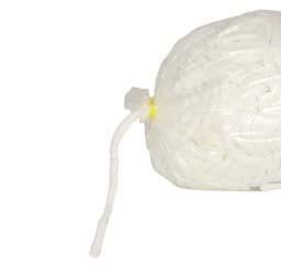 Zeige Details für 5mm dicke Polyesterschnur - ohne Kern - weiß - 100m Beutel Bild von 5mm dicke Polyesterschnur - ohne Kern - weiß - 100m Beutel