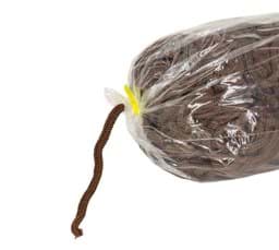 Zeige Details für 5mm dicke Polyesterschnur - ohne Kern - dunkelbraun - 100m Beutel Bild von 5mm dicke Polyesterschnur - ohne Kern - dunkelbraun - 100m Beutel