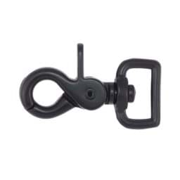 Zeige Details für Scherenkarabiner für 20mm Gurtband - 5,9cm lang - schwarz - 1 Stück Bild von Scherenkarabiner für 20mm Gurtband - 5,9cm lang - schwarz - 1 Stück