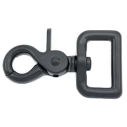 Zeige Details für Scherenkarabiner für 25mm Gurtband - 6,4cm lang - schwarz - 1 Stück Bild von Scherenkarabiner für 25mm Gurtband - 6,4cm lang - schwarz - 1 Stück