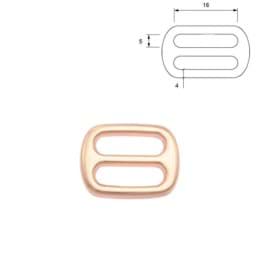 Zeige Details für Regulator aus Zinkdruckguss - Rosegold - 16mm x 5mm Durchlass - 10 Stück Bild von Regulator aus Zinkdruckguss - Rosegold - 16mm x 5mm Durchlass - 10 Stück