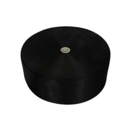 Zeige Details für 50m PP Gurtband - 100mm breit - 1,2mm stark - schwarz Bild von 50m PP Gurtband - 100mm breit - 1,2mm stark - schwarz