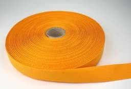 Zeige Details für 50m Rolle Köperband aus Baumwolle - 20mm breit - orange Bild von 50m Rolle Köperband aus Baumwolle - 20mm breit - orange