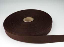 Zeige Details für 50m Rolle Köperband aus Baumwolle - 20mm breit - dunkelbraun Bild von 50m Rolle Köperband aus Baumwolle - 20mm breit - dunkelbraun