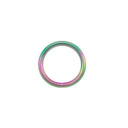 Zeige Details für 25mm Rundring  (Innenmaß) - 4mm dick - Neochrom - aus Stahl - 10 Stück Bild von 25mm Rundring  (Innenmaß) - 4mm dick - Neochrom - aus Stahl - 10 Stück