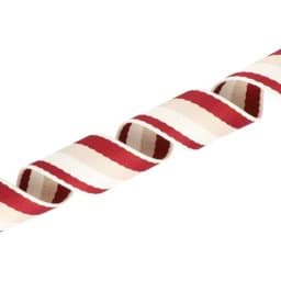 Zeige Details für 5m Gurtband aus Polycotton - 38mm breit - 1,2mm dick - Creme/ Beige/ Bordeaux Bild von 5m Gurtband aus Polycotton - 38mm breit - 1,2mm dick - Creme/ Beige/ Bordeaux
