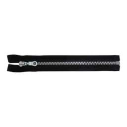 Zeige Details für Jacken Reißverschluss teilbar - 80cm lang - Schwarz/Silber - 1 Stück Bild von Jacken Reißverschluss teilbar - 80cm lang - Schwarz/Silber - 1 Stück
