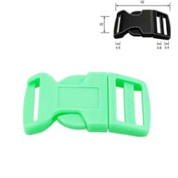 Zeige Details für Gebogene Steckschließer - 20mm Durchlass - Grün - 10 Stück Bild von Gebogene Steckschließer - 20mm Durchlass - Grün - 10 Stück