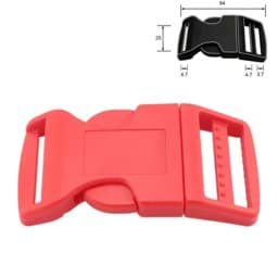 Zeige Details für Gebogene Steckschließer - 25mm Durchlass - Rot - 10 Stück Bild von Gebogene Steckschließer - 25mm Durchlass - Rot - 10 Stück