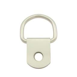 Zeige Details für 20mm D-Ring mit Clip - Stahl vernickelt - 1 Stück Bild von 20mm D-Ring mit Clip - Stahl vernickelt - 1 Stück