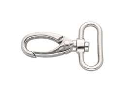 Zeige Details für Karabiner aus Zinkdruckguss - 6cm lang - 32mm Durchlass - vernickelt - 10 Stück Bild von Karabiner aus Zinkdruckguss - 6cm lang - 32mm Durchlass - vernickelt - 10 Stück