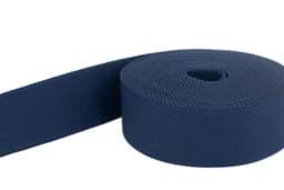 Zeige Details für 50m Gürtelband / Taschenband - 20mm breit - Farbe: Dunkelblau Bild von 50m Gürtelband / Taschenband - 20mm breit - Farbe: Dunkelblau