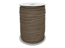 Zeige Details für 6mm Polyesterschnur - 100m - dunkelbeige Bild von 6mm Polyesterschnur - 100m - dunkelbeige