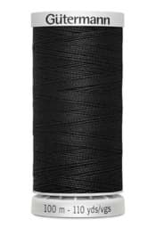 Zeige Details für Gütermann Garn - Extra Stark 100m Spule - Farbe: schwarz 000 Bild von Gütermann Garn - Extra Stark 100m Spule - Farbe: schwarz 000