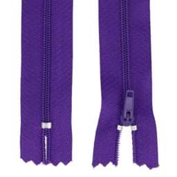 Zeige Details für 25 Reißverschlüsse 3mm - 18cm lang - Farbe: lila Bild von 25 Reißverschlüsse 3mm - 18cm lang - Farbe: lila