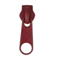 Zeige Details für Zipper für 8mm Reißverschlüsse, Farbe: bordeaux - 10 Stück Bild von Zipper für 8mm Reißverschlüsse, Farbe: bordeaux - 10 Stück