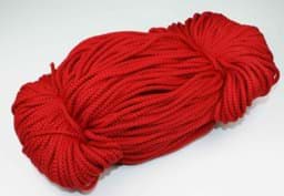 Zeige Details für 2mm starke Polyesterschnur - 100m Länge - Farbe: rot Bild von 2mm starke Polyesterschnur - 100m Länge - Farbe: rot