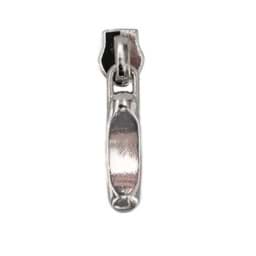 Zeige Details für Zipper - Silberfarben / schmale Form - für 5mm Reißverschlüsse - 10 Stück Bild von Zipper - Silberfarben / schmale Form - für 5mm Reißverschlüsse - 10 Stück