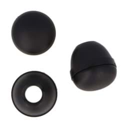 Zeige Details für Kordelende oval - für Schnüre bis 4mm Dicke - schwarz - 10 Stück Bild von Kordelende oval - für Schnüre bis 4mm Dicke - schwarz - 10 Stück