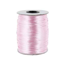 Zeige Details für 100m Rolle Satinkordel -  2mm stark - Farbe: rosa Bild von 100m Rolle Satinkordel -  2mm stark - Farbe: rosa