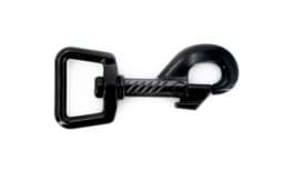 Zeige Details für Bolzenkarabiner für 20mm Gurtband - 7,5cm lang - schwarz - 10 Stück Bild von Bolzenkarabiner für 20mm Gurtband - 7,5cm lang - schwarz - 10 Stück