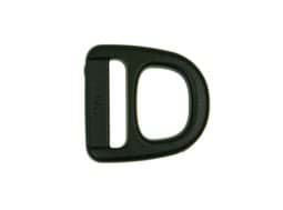 Zeige Details für D-Ring aus Nylon mit Öse - für 25mm breites Gurtband - 1 Stück Bild von D-Ring aus Nylon mit Öse - für 25mm breites Gurtband - 1 Stück