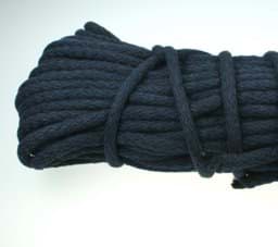 Zeige Details für 25m Baumwollschnur / BW-Kordel - 8mm dick - Farbe: Dunkelblau Bild von 25m Baumwollschnur / BW-Kordel - 8mm dick - Farbe: Dunkelblau