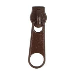 Zeige Details für Zipper fuer 5mm Reißverschluesse, Farbe: schokobraun - 10 Stueck Bild von Zipper fuer 5mm Reißverschluesse, Farbe: schokobraun - 10 Stueck