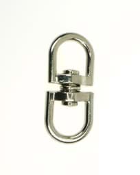 Zeige Details für Doppelwirbel aus Zinkdruckguss - 13mm Durchlass - 10 Stück Bild von Doppelwirbel aus Zinkdruckguss - 13mm Durchlass - 10 Stück