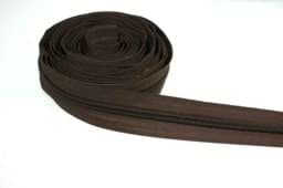 Zeige Details für 5m Reißverschluss, 8mm Schiene, Farbe: dunkelbraun Bild von 5m Reißverschluss, 8mm Schiene, Farbe: dunkelbraun