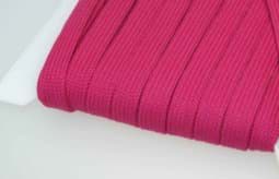 Zeige Details für 3m Flachkordel aus Baumwolle - 15mm breit - Farbe: pink Bild von 3m Flachkordel aus Baumwolle - 15mm breit - Farbe: pink