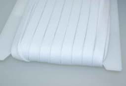 Zeige Details für 3m Flachkordel aus Baumwolle - 15mm breit - Farbe: weiß Bild von 3m Flachkordel aus Baumwolle - 15mm breit - Farbe: weiß