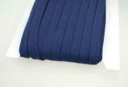Zeige Details für 3m Flachkordel aus Baumwolle - 15mm breit - Farbe: dunkelblau Bild von 3m Flachkordel aus Baumwolle - 15mm breit - Farbe: dunkelblau
