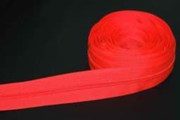 Zeige Details für 5m Reißverschluss, 5mm Schiene, Farbe: neonorange Bild von 5m Reißverschluss, 5mm Schiene, Farbe: neonorange