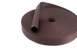 Zeige Details für 50m Schlauchgurt /Schlauchband aus Polyamid, 20mm breit, braun Bild von 50m Schlauchgurt /Schlauchband aus Polyamid, 20mm breit, braun