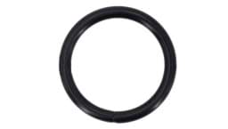 Zeige Details für 20mm Rundring (Innenmaß) - aus Stahl - Farbe: schwarz - 10 Stück Bild von 20mm Rundring (Innenmaß) - aus Stahl - Farbe: schwarz - 10 Stück